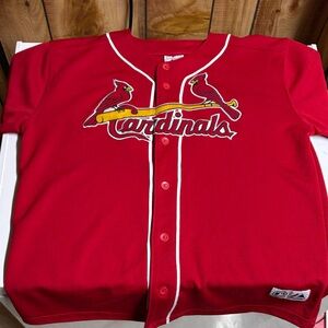 Majestic Red Cardinals Men's Jersey